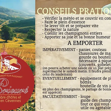 Couette-café Le Prieure Saint-Florent-sur-Auzonnet